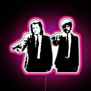 Pulp Fiction RGB Neon Sign