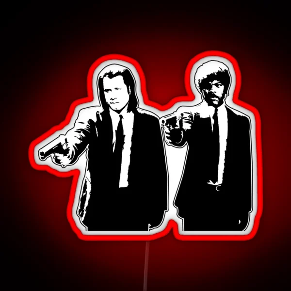 Pulp Fiction RGB Neon Sign