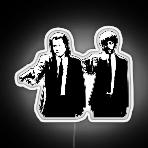 Pulp Fiction RGB Neon Sign