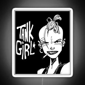 Punk Tank Girl RGB Neon Sign