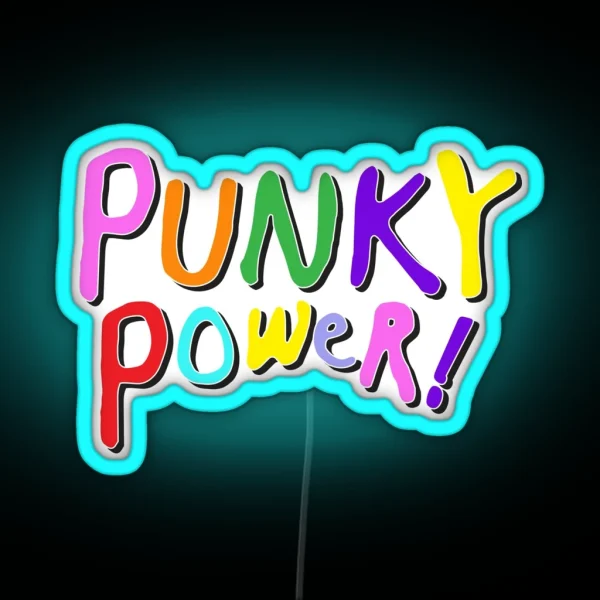 Punky Power RGB Neon Sign