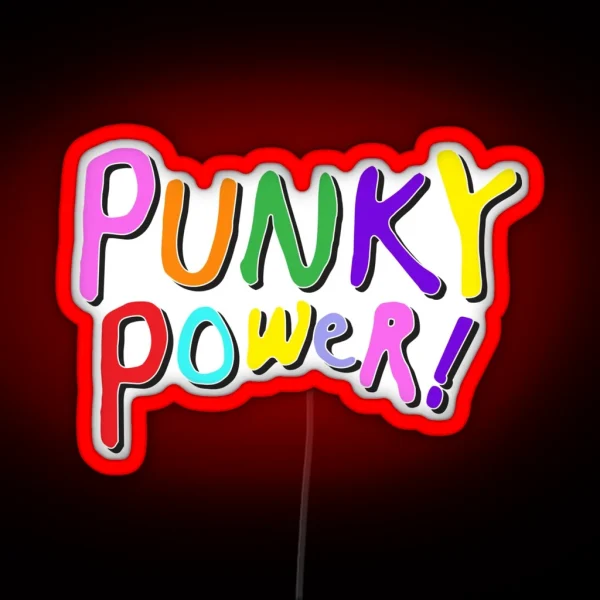Punky Power RGB Neon Sign