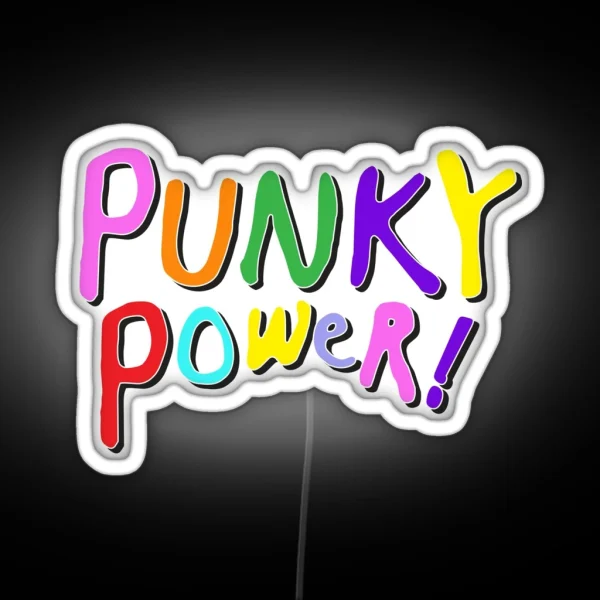 Punky Power RGB Neon Sign