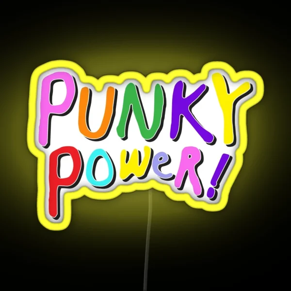 Punky Power RGB Neon Sign
