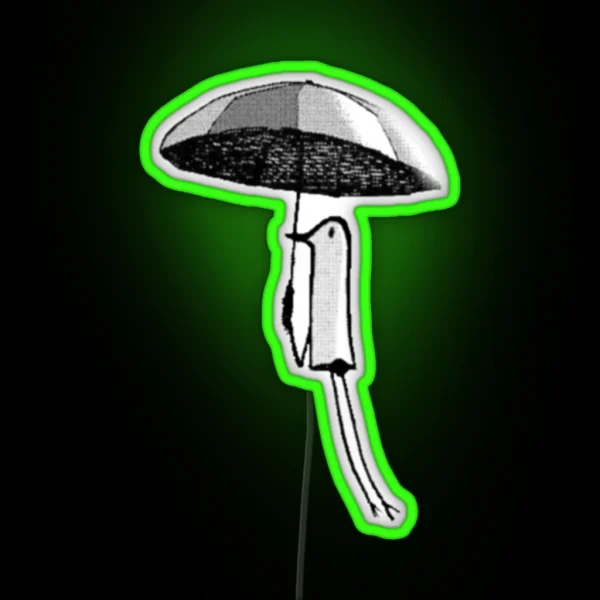 Punpun Umbrella RGB Neon Sign