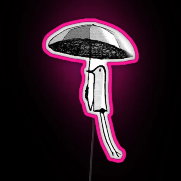 Punpun Umbrella RGB Neon Sign