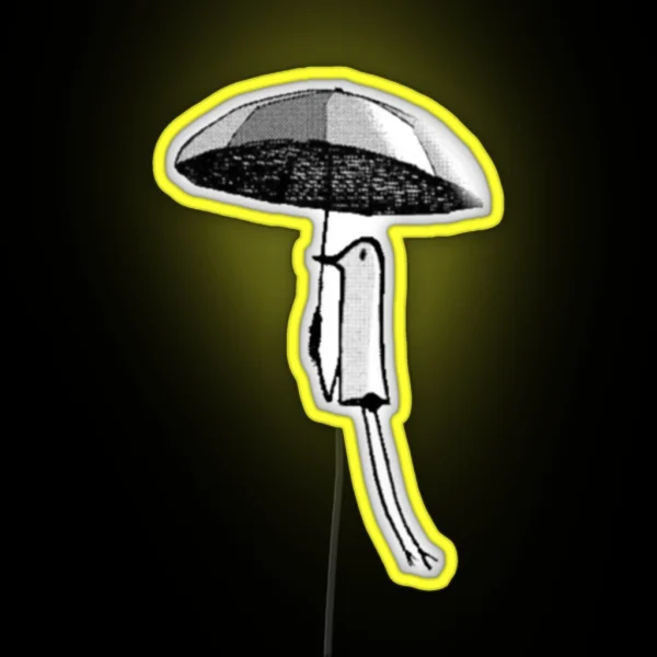Punpun Umbrella RGB Neon Sign