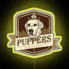 Vibrant Puppers Beer Sign for Fans of Letterkenny's Favorite Hangout Spot