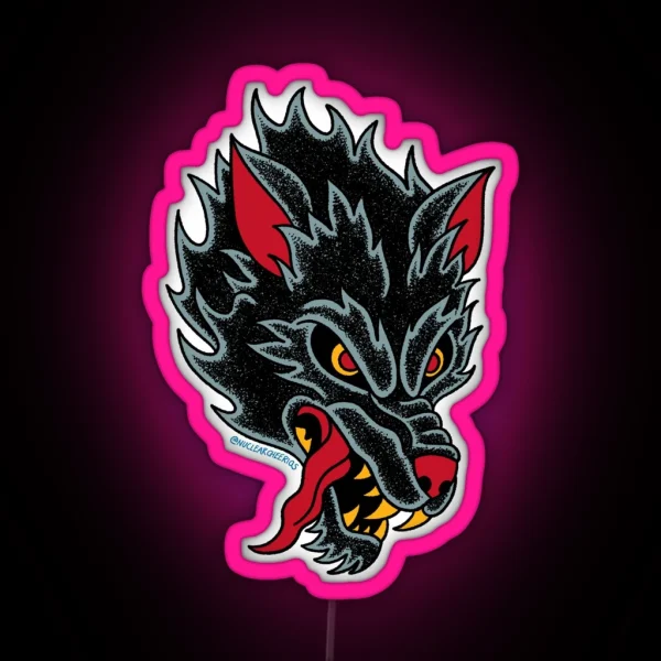 Puppy RGB Neon Sign