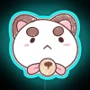Vibrant Puppycat LED Neon Sign with Full Color RGB Options Available
