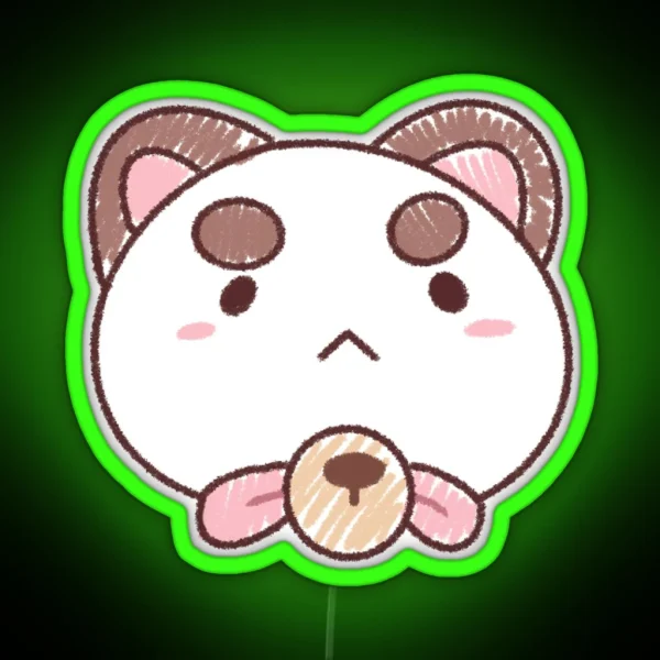 Puppycat RGB Neon Sign