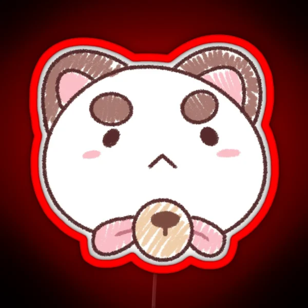 Puppycat RGB Neon Sign