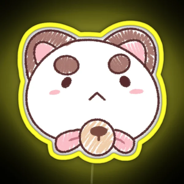 Puppycat RGB Neon Sign