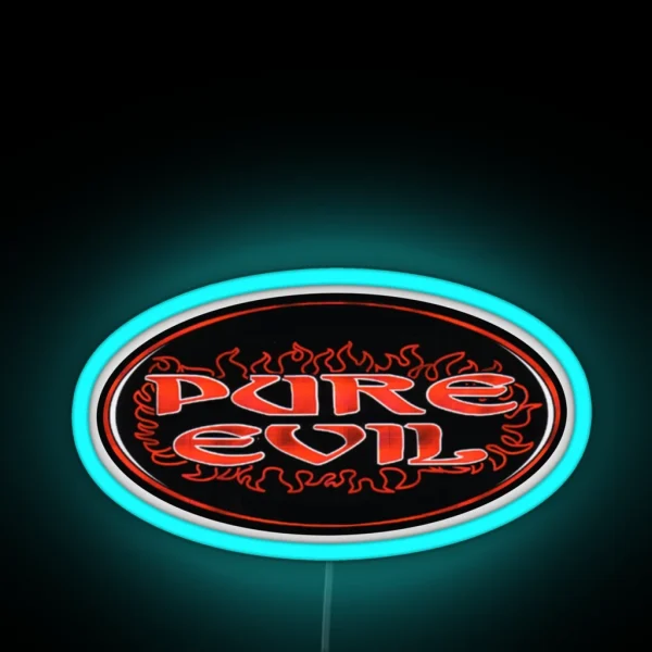 Pure Evill RGB Neon Sign