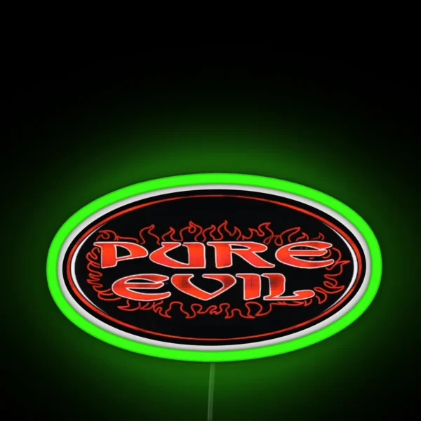 Pure Evill RGB Neon Sign
