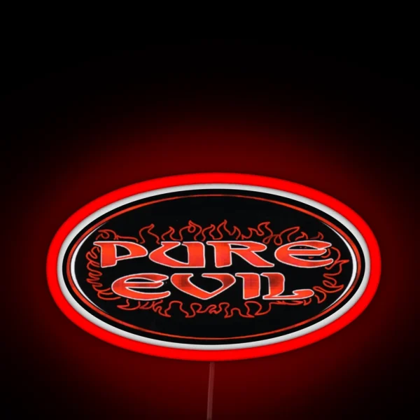 Pure Evill RGB Neon Sign