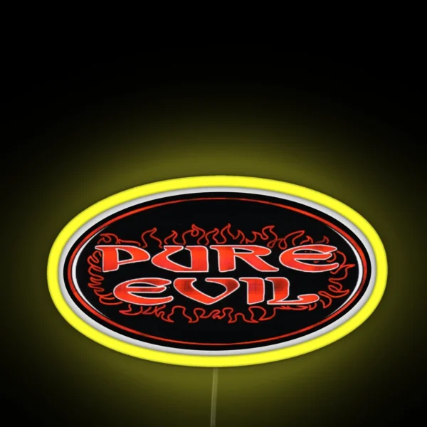 Pure Evill RGB Neon Sign
