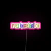 Immersive Vibrant RGB Neon Sign Display for Pure Imagination Enthusiasts Worldwide