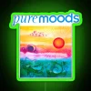 Retro Vibes Pure Moods Vintage Inspired Neon Sign Home Decor