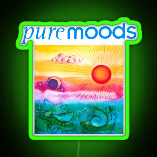 Pure Moods Pure 90 S Nostalgia Moods RGB Neon Sign