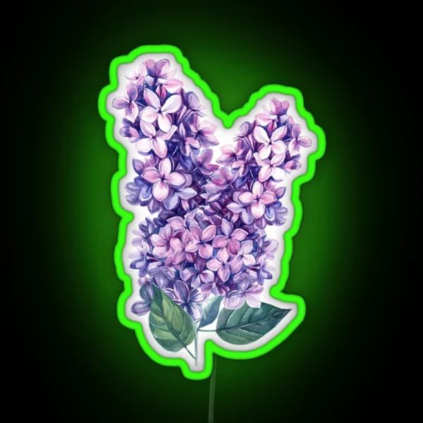 Purple Lilac RGB Neon Sign
