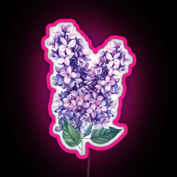 Purple Lilac RGB Neon Sign