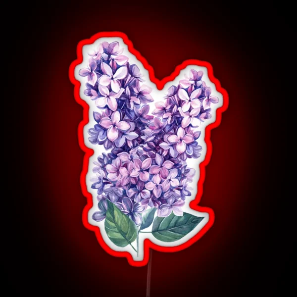 Purple Lilac RGB Neon Sign