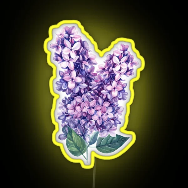 Purple Lilac RGB Neon Sign