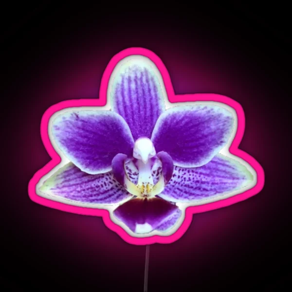 Purple Orchid RGB Neon Sign