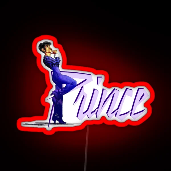 Purple Prince RGB Neon Sign