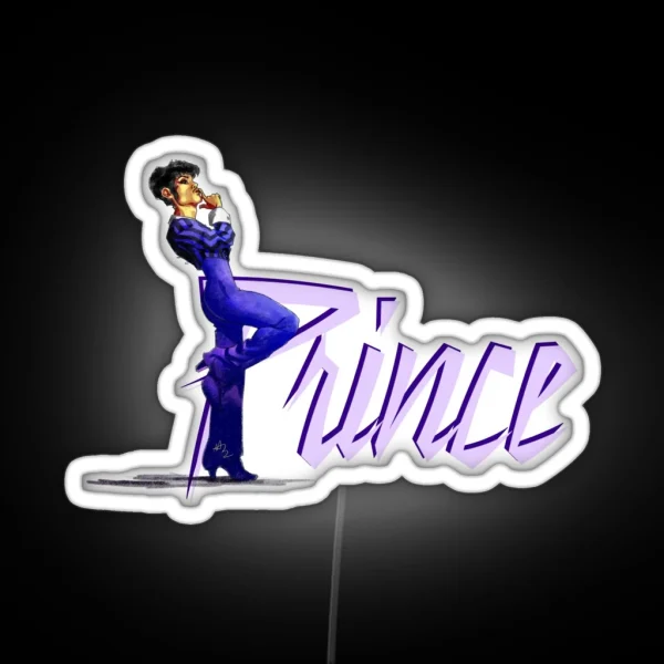 Purple Prince RGB Neon Sign