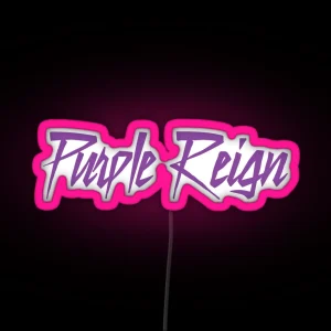 Purple Reign RGB Neon Sign