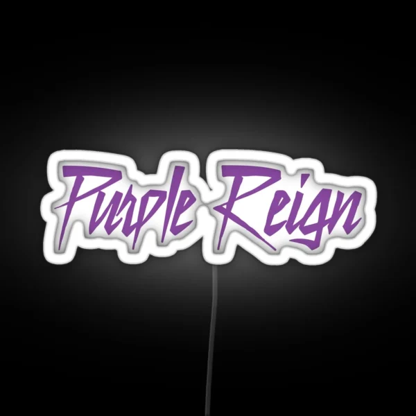 Purple Reign RGB Neon Sign
