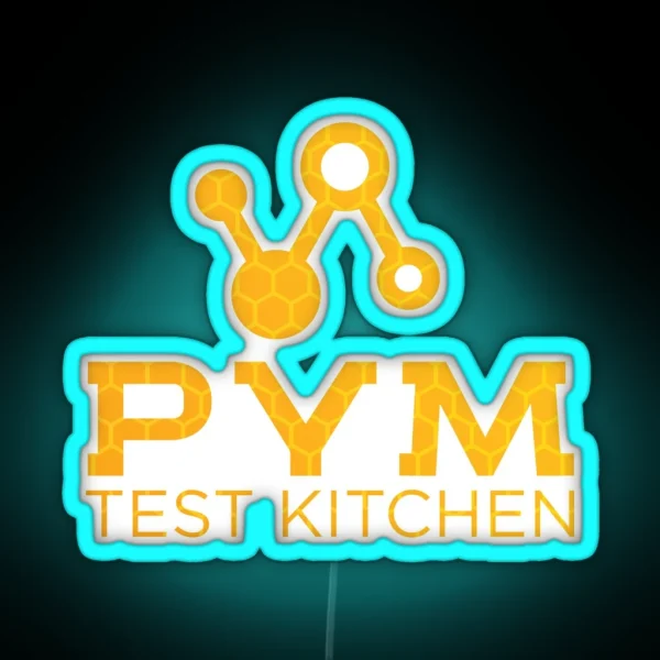 PYM Test Kitchen RGB Neon Sign