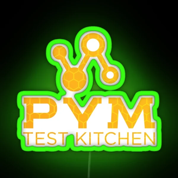PYM Test Kitchen RGB Neon Sign