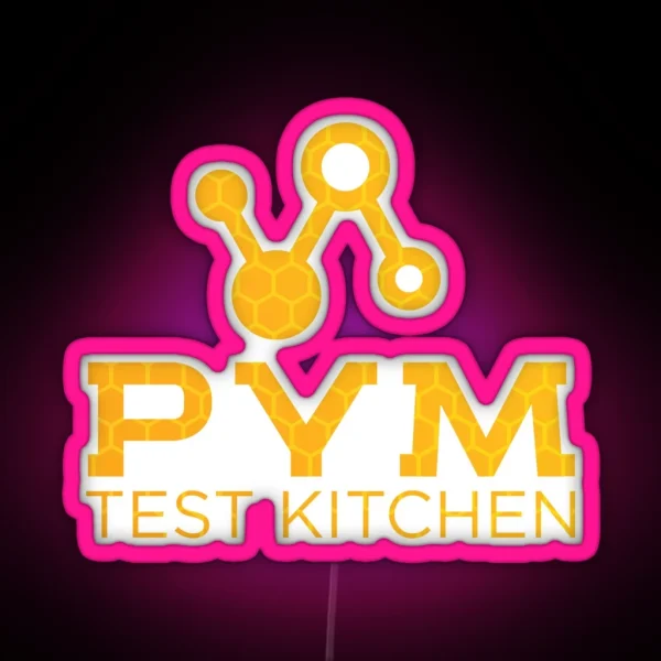 PYM Test Kitchen RGB Neon Sign