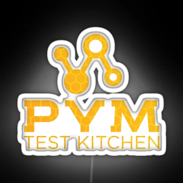 PYM Test Kitchen RGB Neon Sign