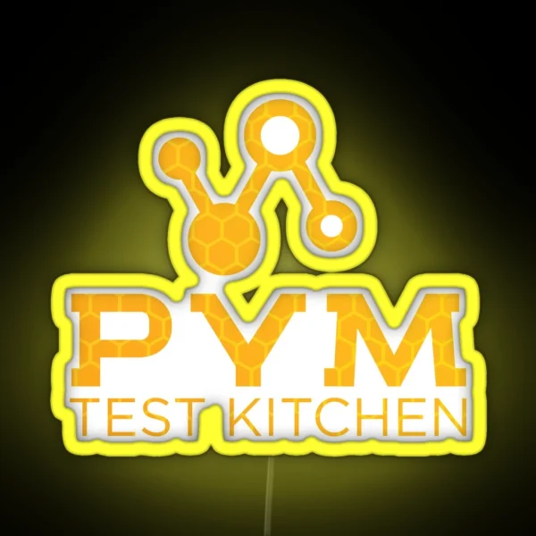 PYM Test Kitchen RGB Neon Sign