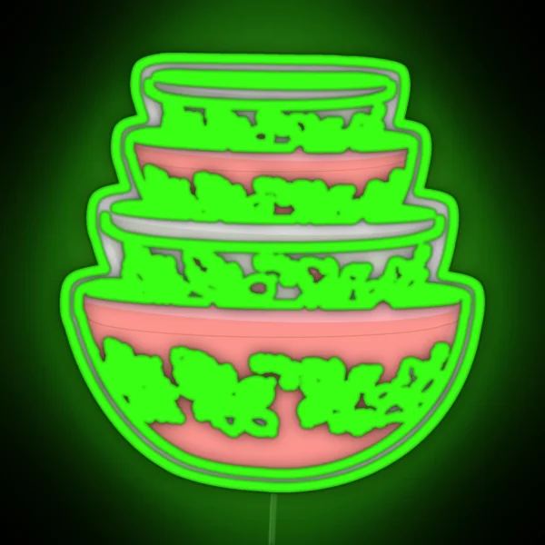 Pyrex Pink Gooseberry Bowl RGB Neon Sign