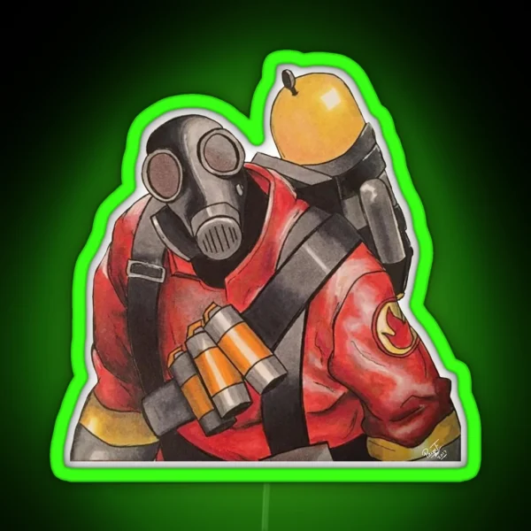 Pyro RGB Neon Sign