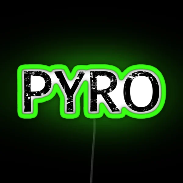 Pyro RGB Neon Sign