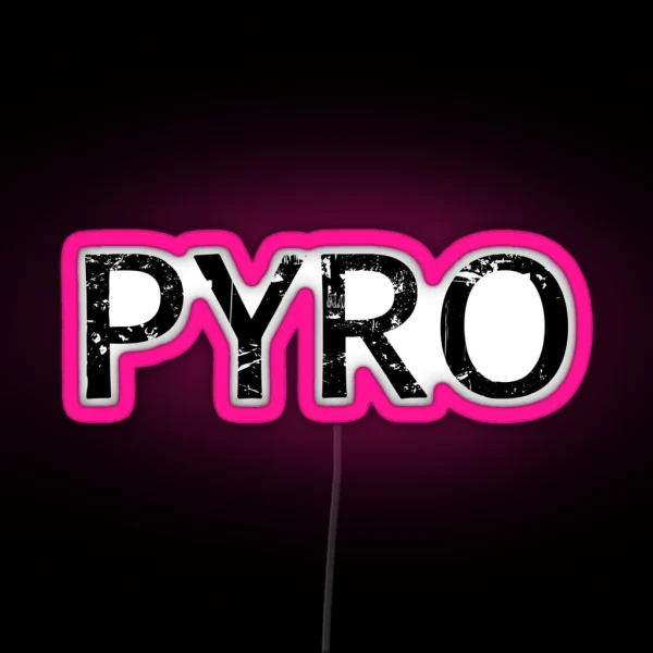 Pyro RGB Neon Sign
