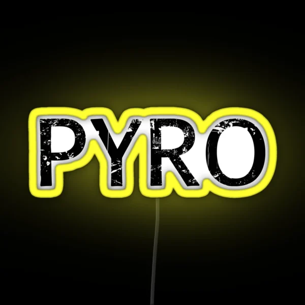 Pyro RGB Neon Sign