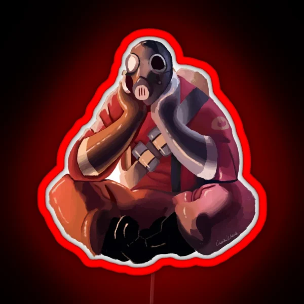 Pyro Without Background RGB Neon Sign