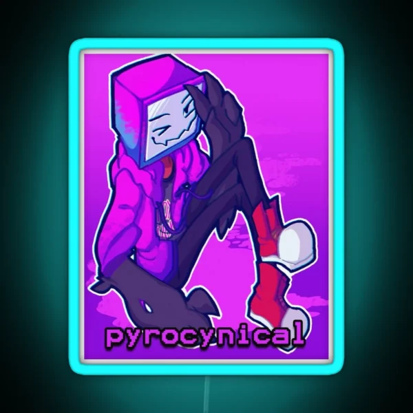 Pyrocynical RGB Neon Sign