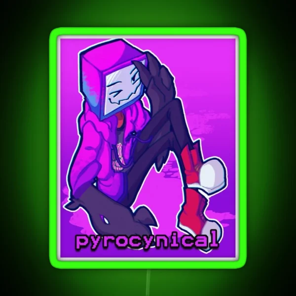 Pyrocynical RGB Neon Sign