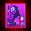Eye-catching Pyrocynical RGB neon sign with vibrant colorful design.