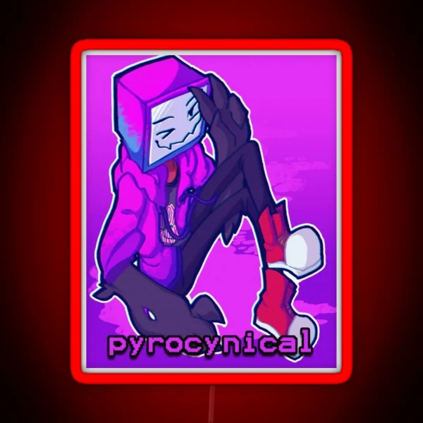 Pyrocynical RGB Neon Sign