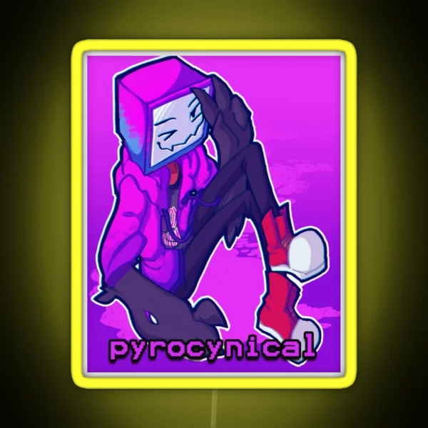 Pyrocynical RGB Neon Sign