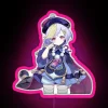 Qiqi Genshin Impact Character Inspired RGB Neon Light Display Sign